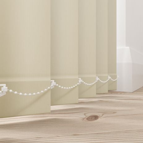 Verticale lamellen - Splash beige gemaakt van Polyester in de kleur Neutraal / Beige