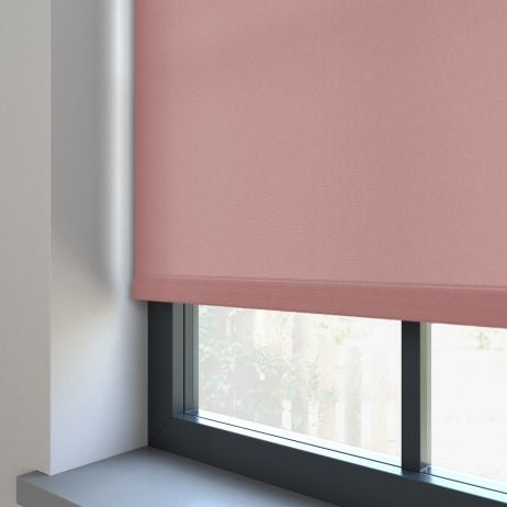 Rolgordijn - Splash oud roze gemaakt van Polyester in de kleur Roze