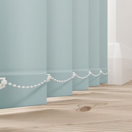 Verticale lamellen - Splash oud blauw gemaakt van Polyester in de kleur Blauw