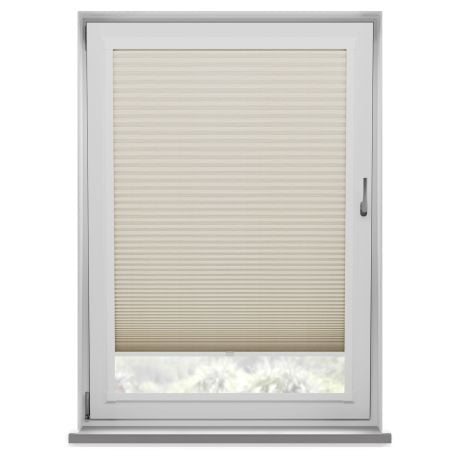 Perfect fit - Plisségordijn met Zijgeleiding - Astoria beige