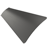 Aluminium jaloezie met koord - Zwart Mat