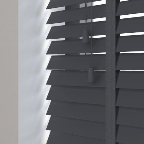 Sunwood PVC jaloezie met ladderband - antraciet