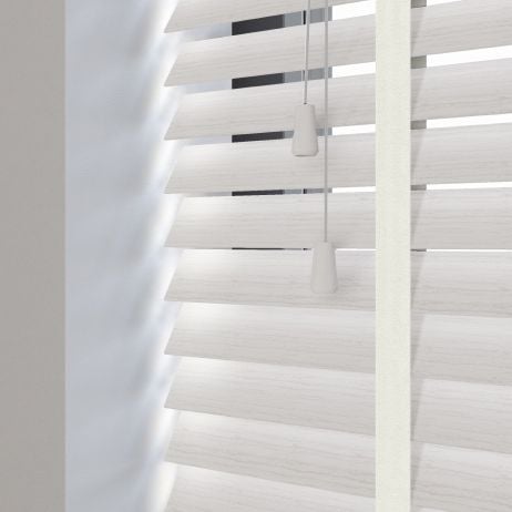 Sunwood PVC jaloezie met ladderband - whitewash eiken