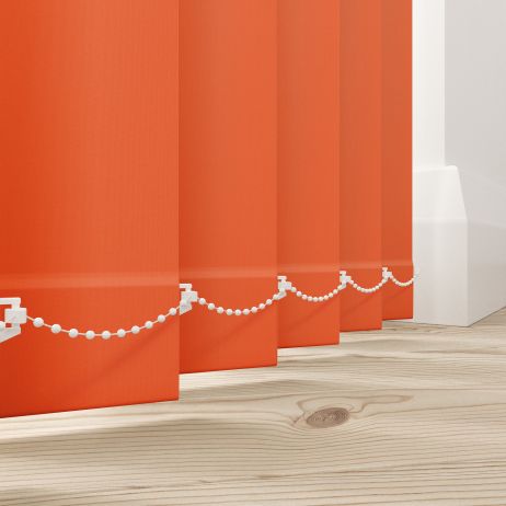 Verticale lamellen - Bella jazz gemaakt van Polyester in de kleur Oranje