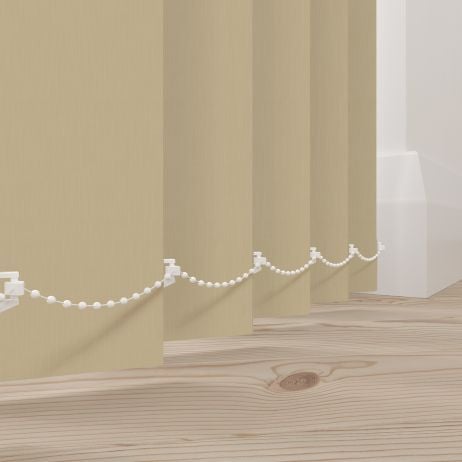 Verticale lamellen - Bexley zand gemaakt van Polyester in de kleur Bruin