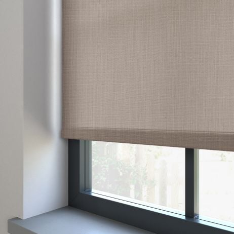 Rolgordijn - Bexley mosgrijs gemaakt van Polyester in de kleur Bruin