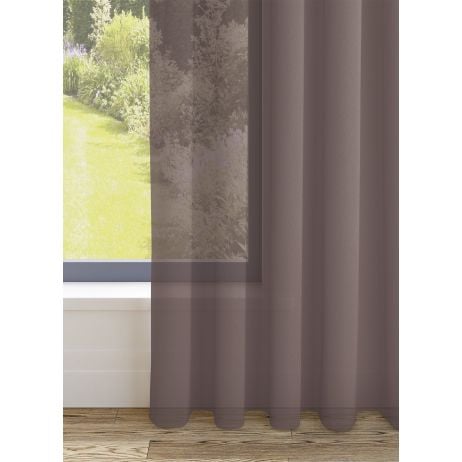Grenada gordijn - Mauve met dubbele plooi