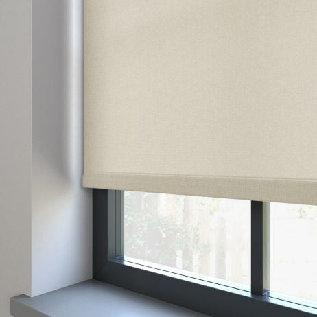 Rolgordijn - Henlow creme wit gemaakt van Polyester in de kleur Neutraal / Beige