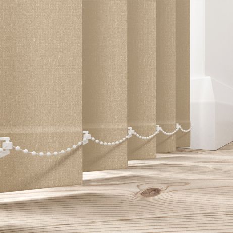 Verticale lamellen - Henlow schelp gemaakt van Polyester in de kleur Bruin