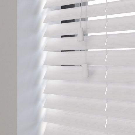 Sunwood PVC jaloezie met koord - tin eiken