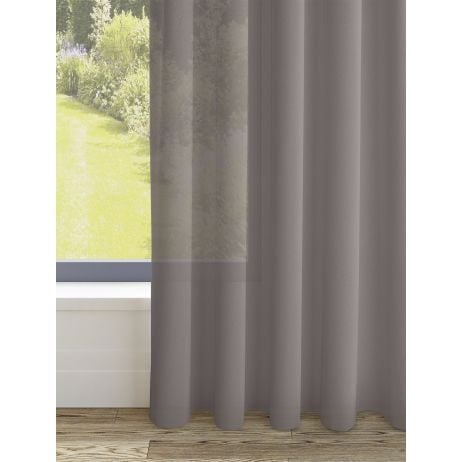 Multa gordijn - Taupe met Wave plooi