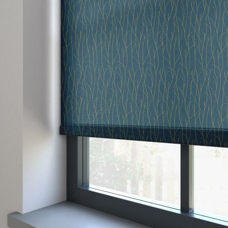 Rolgordijn - Sio blauw gemaakt van Polyester in de kleur Teal