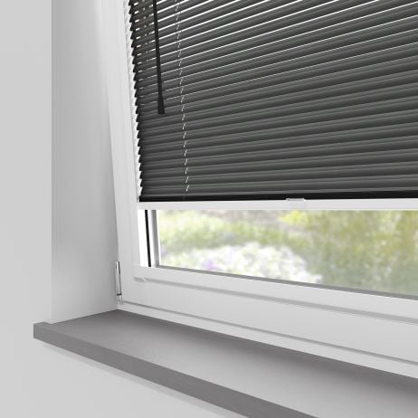 Perfect fit - aluminium jaloezie - Prime Antracite gemaakt van Aluminium in de kleur Zwart