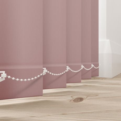 Verticale lamellen - Splash oud roze gemaakt van Polyester in de kleur Roze