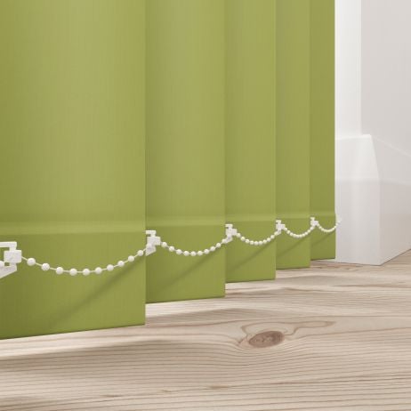 Verticale lamellen - Splash gras groen gemaakt van Polyester in de kleur Groen