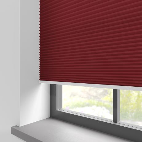 Hudson Burgundy - Cellular gemaakt van Polyester in de kleur Rood