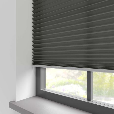 Scandi Khol - Pleated gemaakt van Polyester in de kleur Grijs/Zilver
