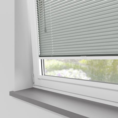 Perfect fit - aluminium jaloezie - Prime Grey gemaakt van Aluminium in de kleur Grijs/Zilver