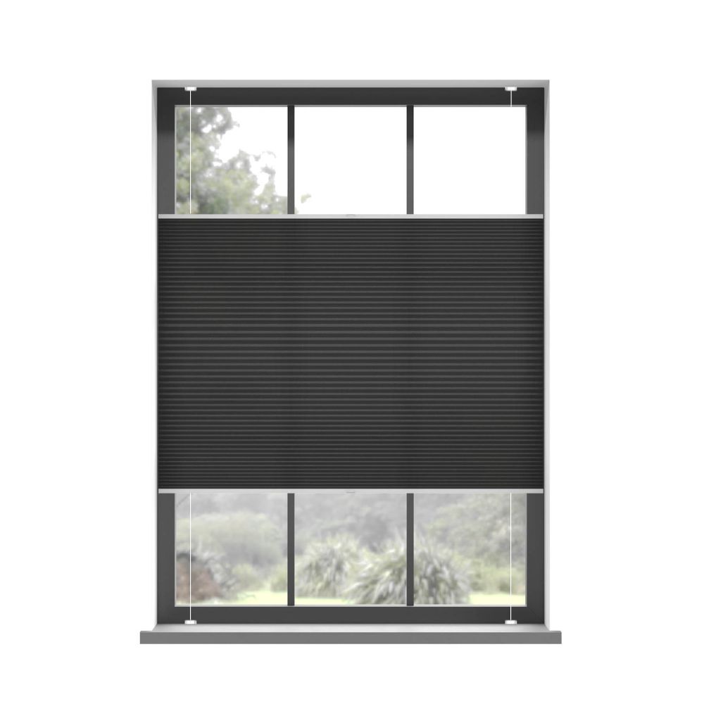 Sonello Plisségordijn Klemmfix zonder boren 100cm x 160cm crème rolgordijnen met klembeugel Plissé voor raam/deur geplooide met klemmen ondoorzichtig voor inkijkbescherming zonwering rolgordijn