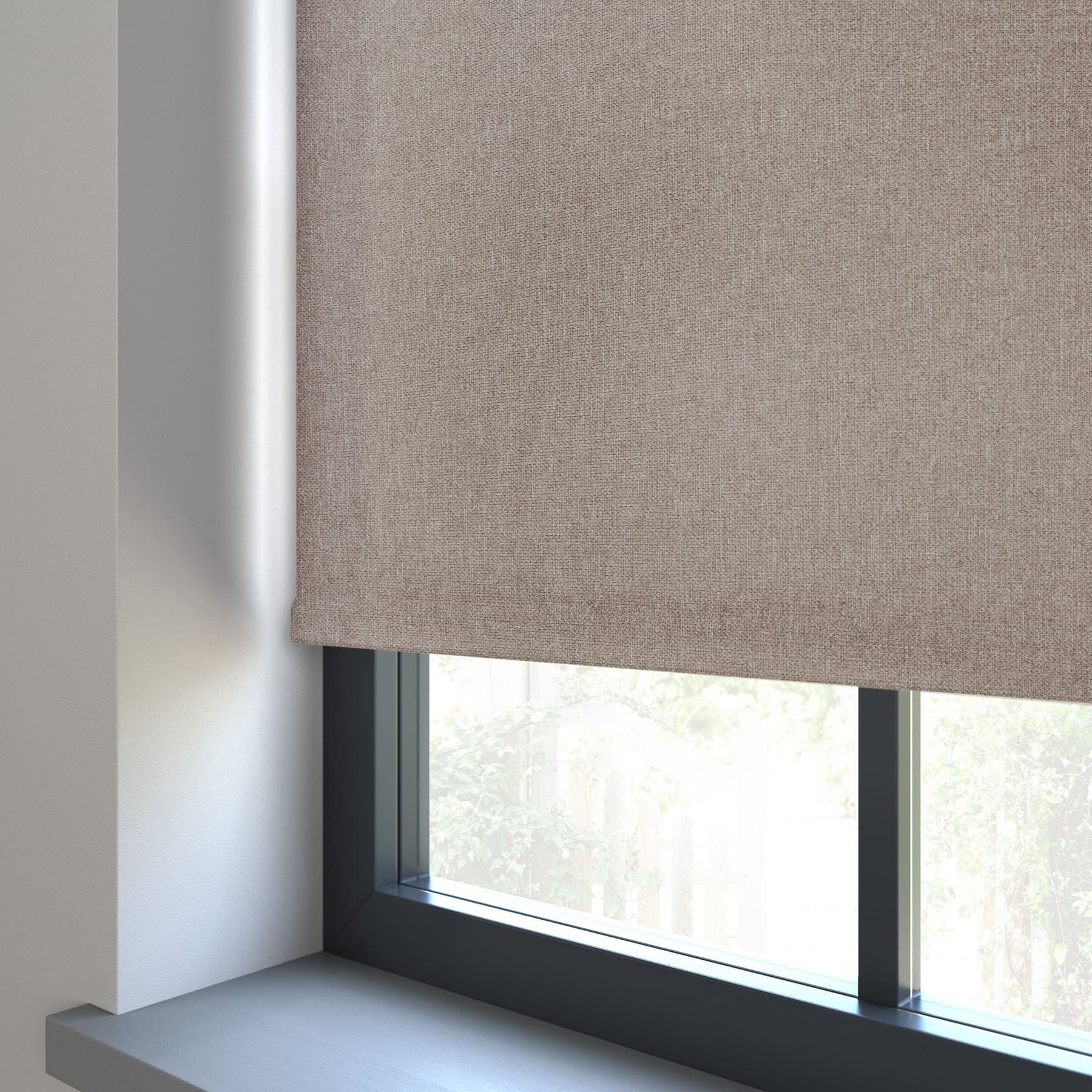 Elektrisch Rolgordijn - Hanson taupe