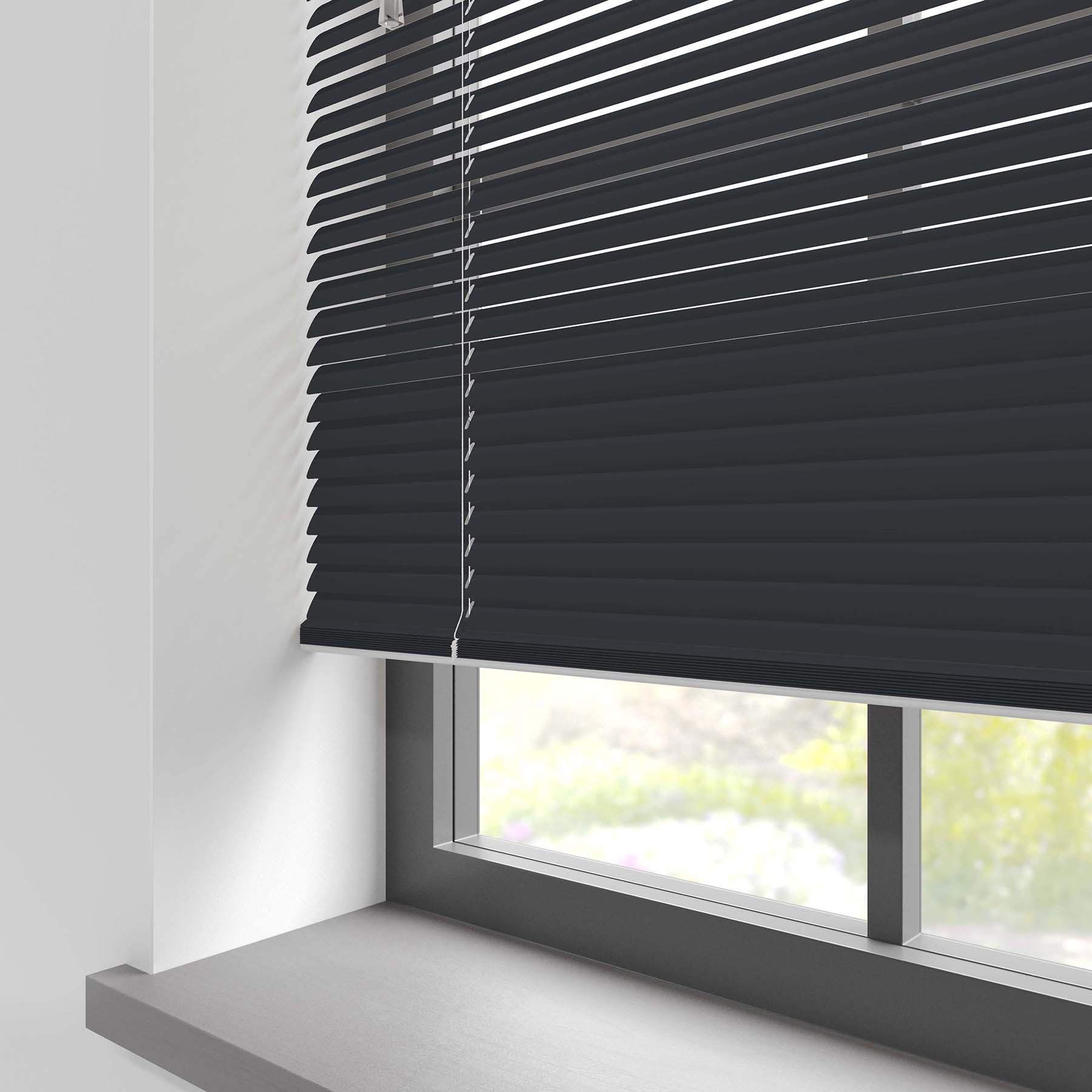 Aluminium Jaloezie 25mm - Prime Ebon